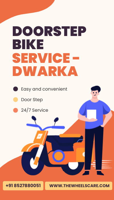 Doorstep bike service in Dwarka 8527880051 Bike repair